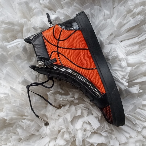 ❌SOLD❌ Giuseppe Zanotti High Top Basketball Sneakers US 8 EUR 41 RARE! 🏀 ❌SOLD❌ - Picture 5 of 16